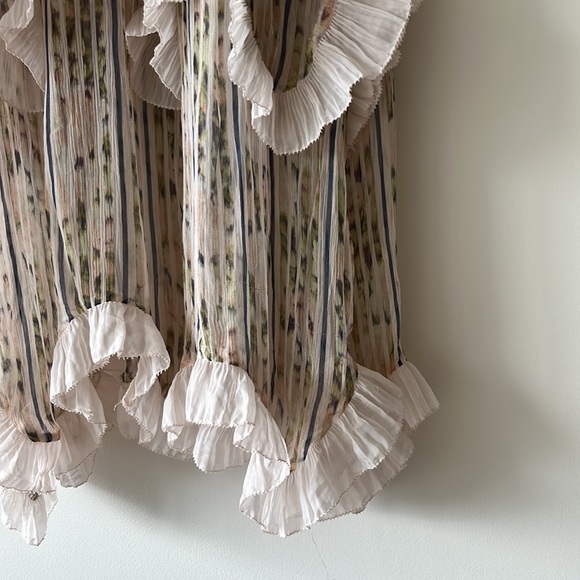 STEVIE MAY Valiant Long Sleeve Ruffle Trim Maxi Dress RRP$350 - Picture 16 of 16